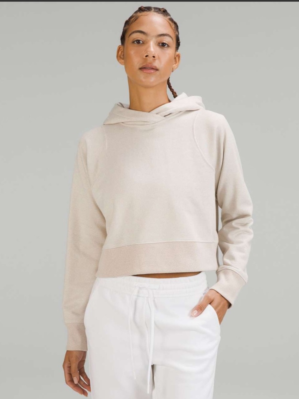 Lululemon Loungeful Cropped Hoodie *Spark size 8